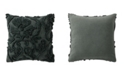 Waterford Garner 18 Square Textured Decorative Pillow